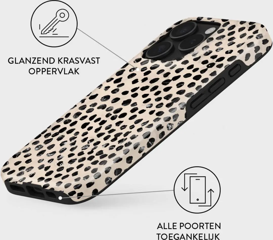 Burga Tough Case iPhone 16 Pro - Almond Latte