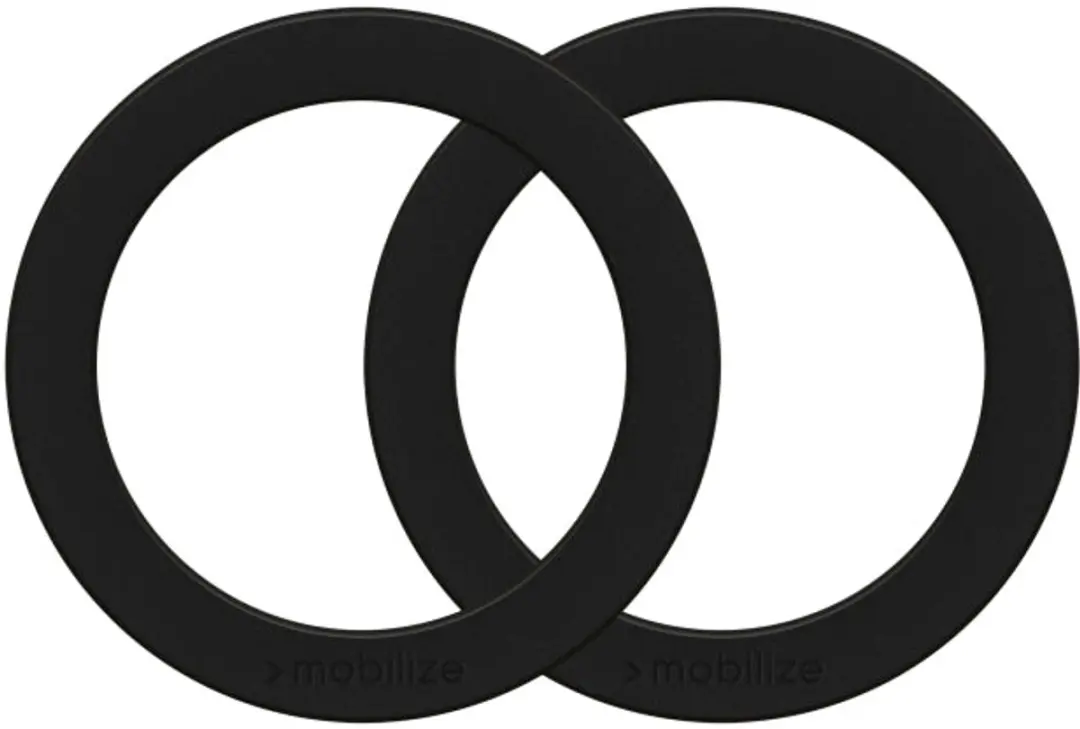 Mobilize MOB-MR-001 MagSafe Ring - Zwart - 2 Stuks