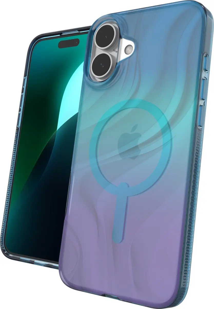 ZAGG Milan Snap Hoesje iPhone 16 Plus - Deep Aurora - 840390319432