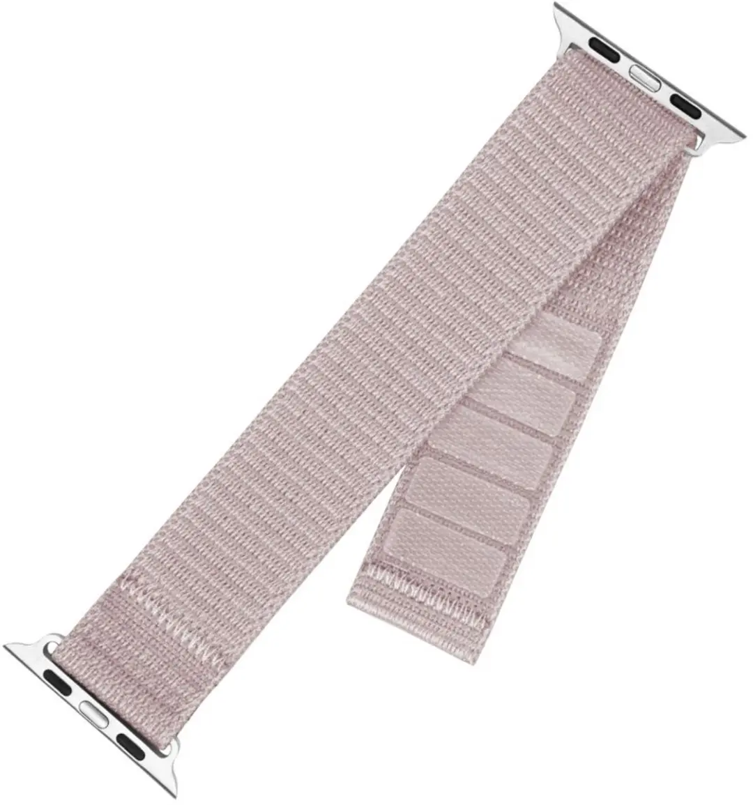 Fixed Nylon Sport Band Apple Watch - Rosé Goud