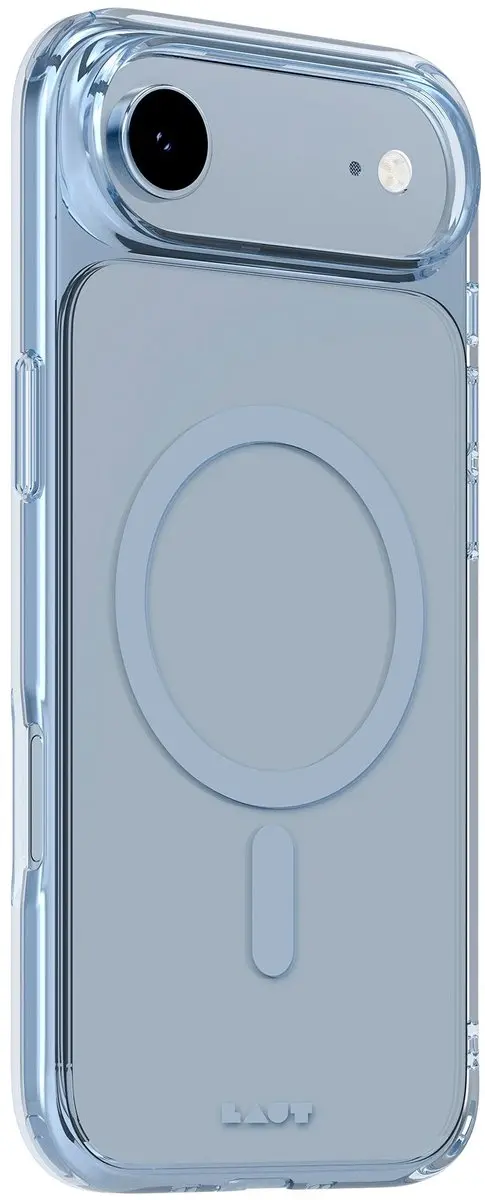 Laut Crystal Fluro iPhone Air Hoesje - Lichtblauw