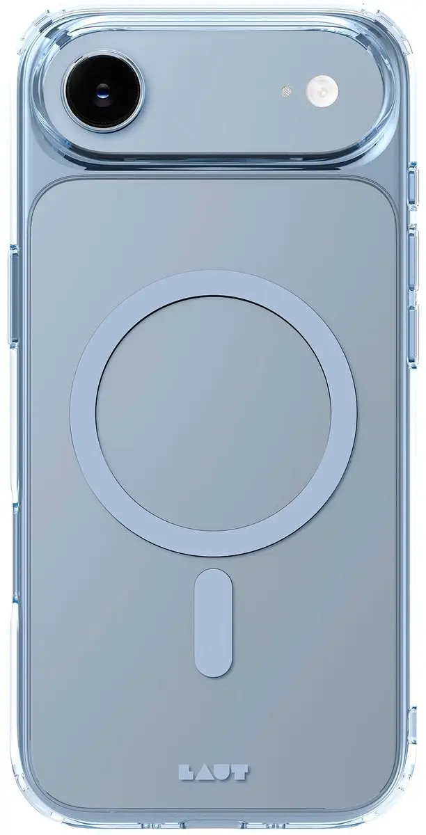 Laut Crystal Fluro iPhone Air Hoesje - Lichtblauw