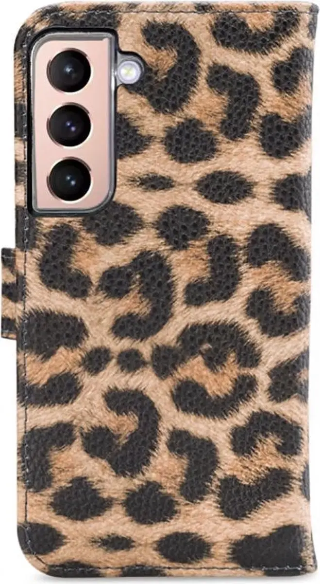 My Style Flex Wallet Samsung Galaxy S21+ MSFWLT1227 - 3 Pasjes - Bruin