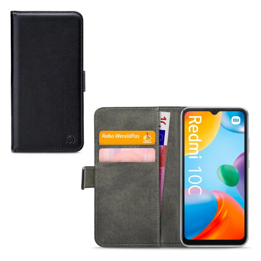 Mobilize Classic Gelly Wallet Bookcase Xiaomi Redmi 10C - Zwart