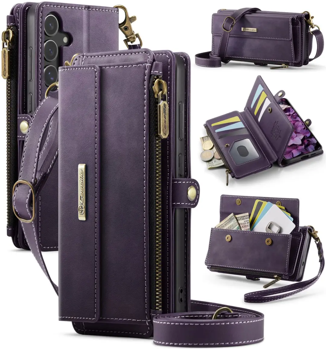 Caseme Samsung Galaxy S25 FE Hoesje Portemonnee