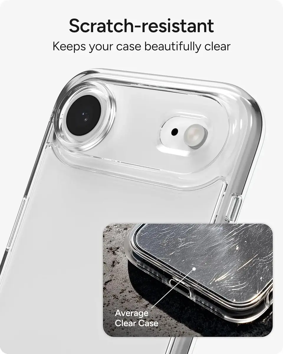 ZAGG Crystal Palace Lite 702318845 Hoesje - iPhone Air - Transparant - afbeelding 6 van 6