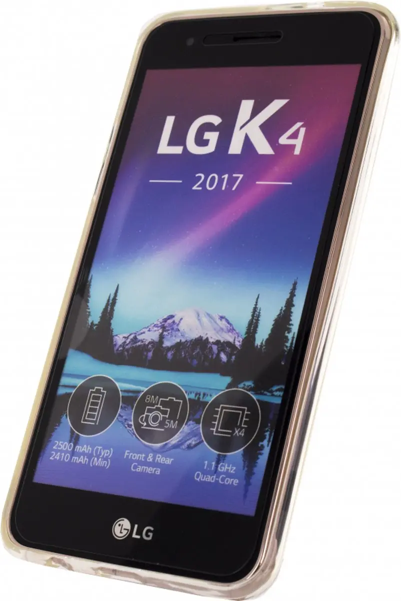 Mobilize Gelly Serie MOB-GCC-K417 Hoesje - LG K4 (2017) - Transparant