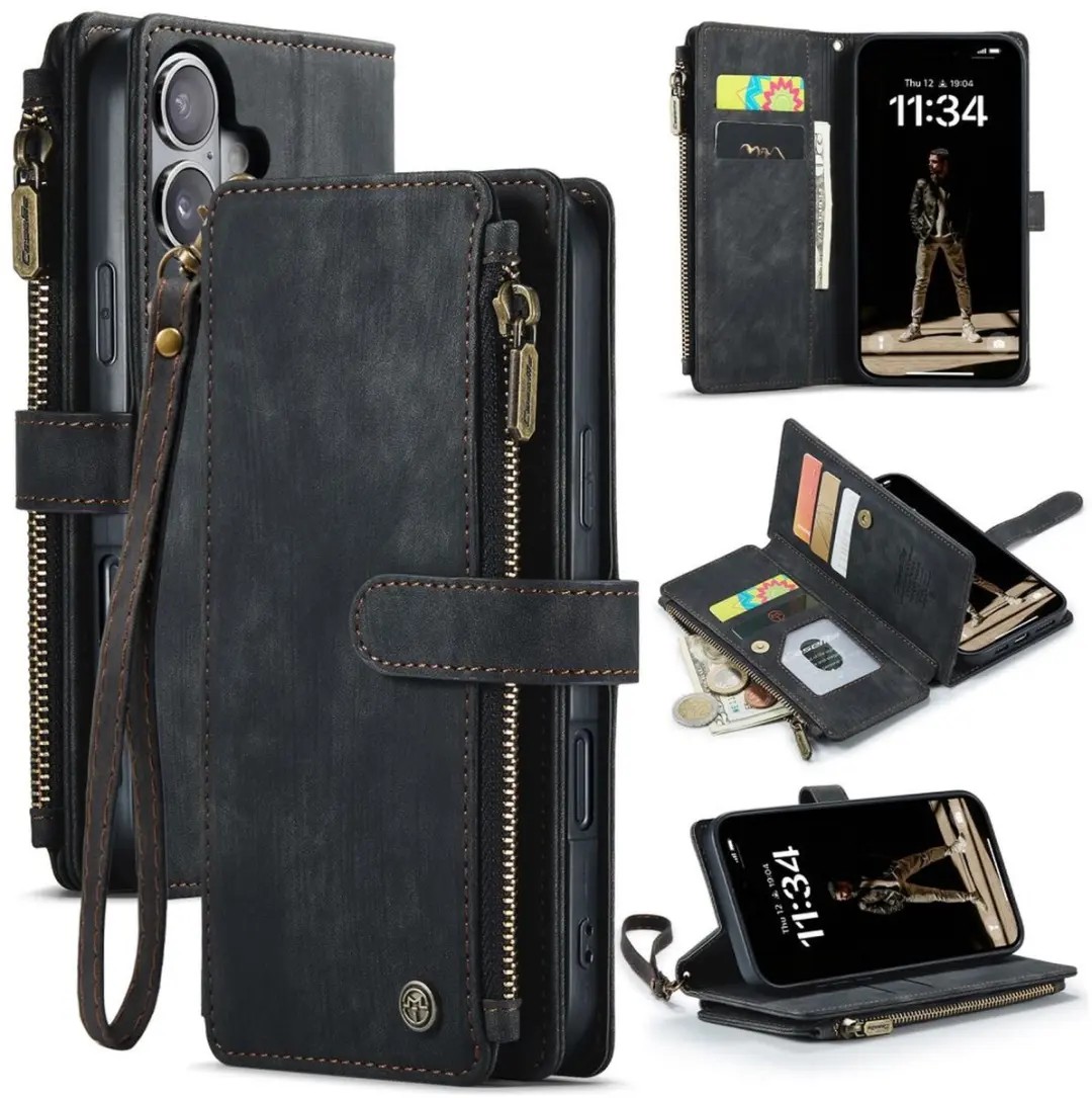 CaseMe C30 iPhone 17 Hoesje - Pasjeshouder 10 Stuks - Zwart - afbeelding 6 van 6
