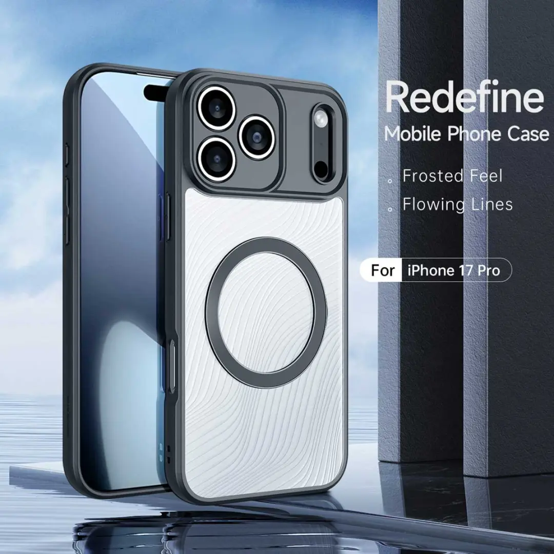 Dux Ducis Aimo Backcover iPhone 17 Pro MagSafe - Transparant SH00087651 - afbeelding 6 van 6