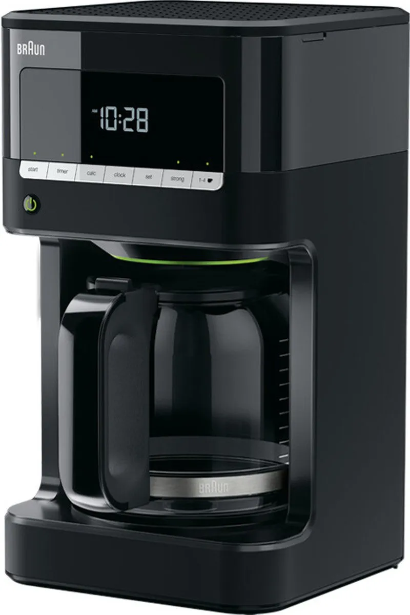 Braun PurAroma 7 KF7020 Filterkoffiezetapparaat 12 Koppen - 1,5L - Zwart