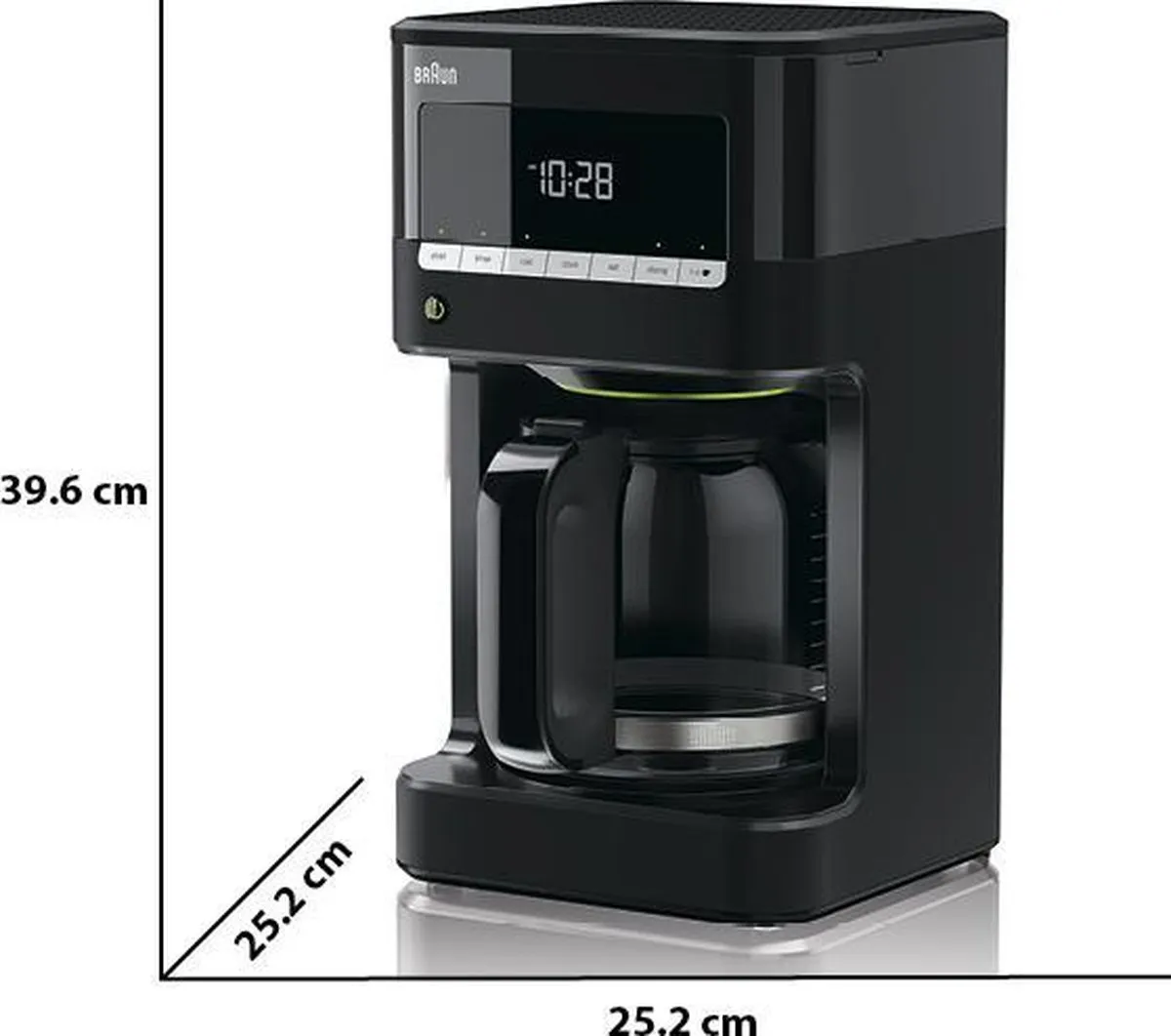 Braun PurAroma 7 KF7020 Filterkoffiezetapparaat 12 Koppen - 1,5L - Zwart - afbeelding 6 van 6