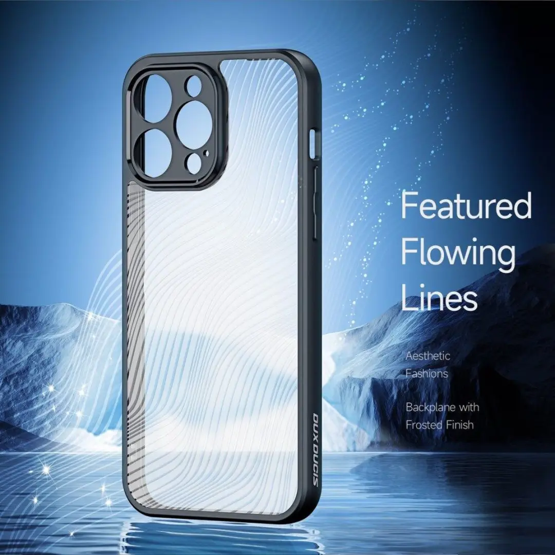 Dux Ducis Aimo Series iPhone 14 Pro Hoesje - Zwart