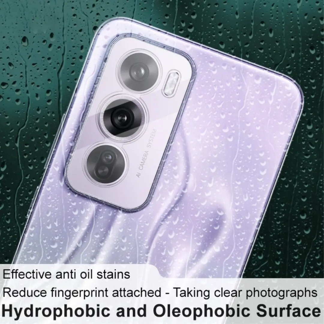 Imak 9H Tempered Glass Camera Lens Protector - OPPO Reno12 Pro - Transparant
