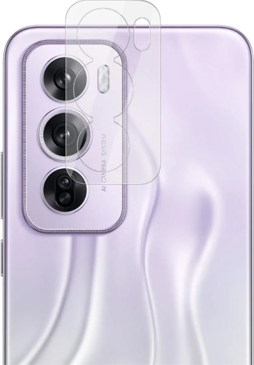 Imak 9H Tempered Glass Camera Lens Protector - OPPO Reno12 Pro - Transparant