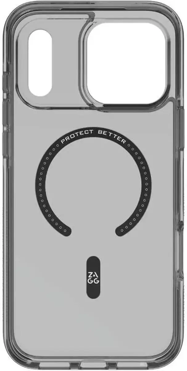 ZAGG Santa Cruz Snap Hoesje 702320854 - iPhone 17 Pro Max - Matte Zwart - afbeelding 6 van 6