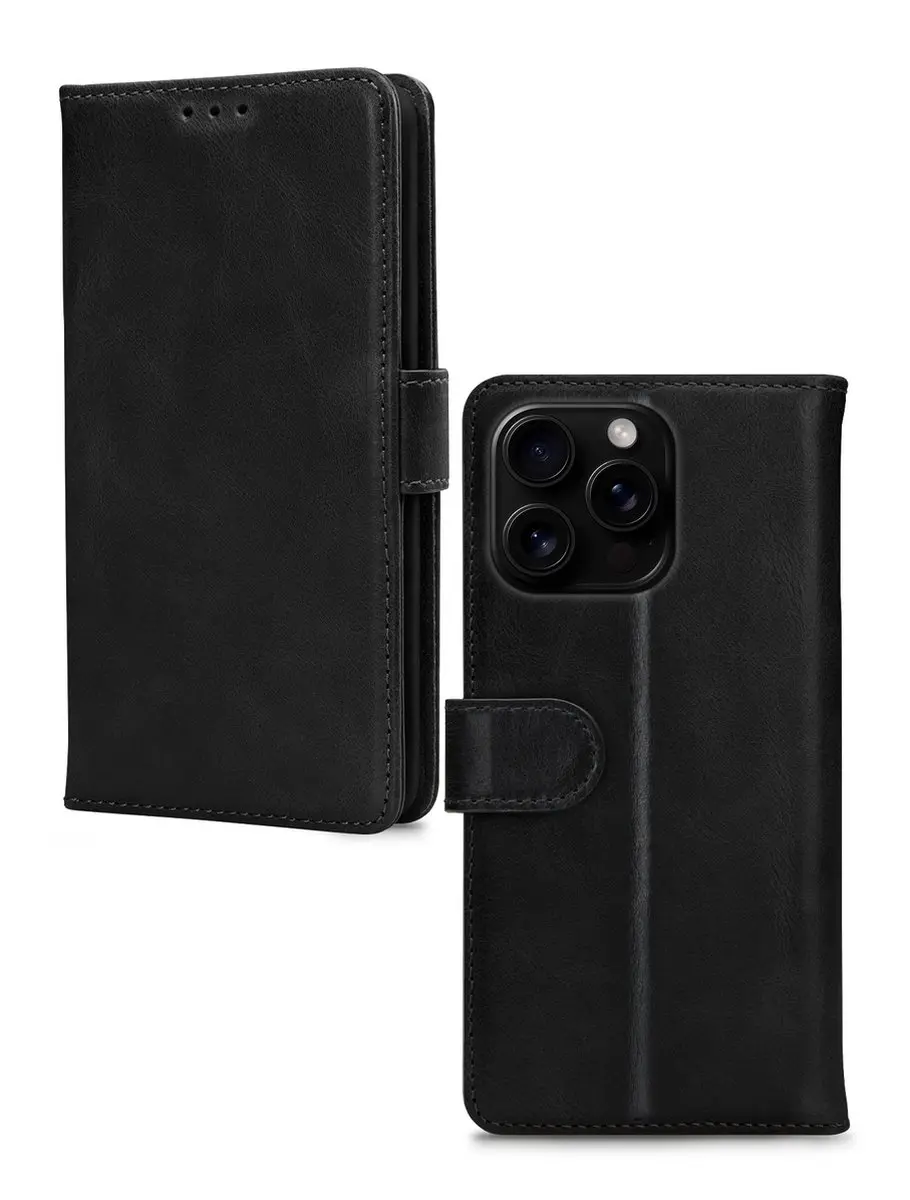 Mobilize Wallet Bookcase iPhone 16 Pro Max - Zwart