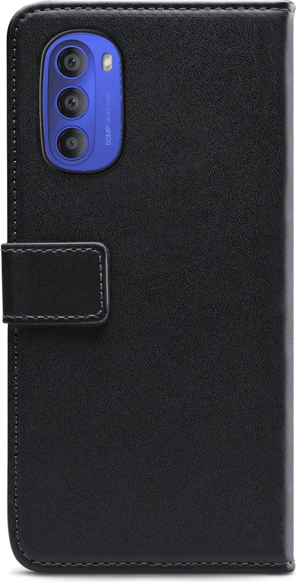 Mobilize Classic Gelly Wallet Bookcase Motorola Moto G51 5G - Zwart