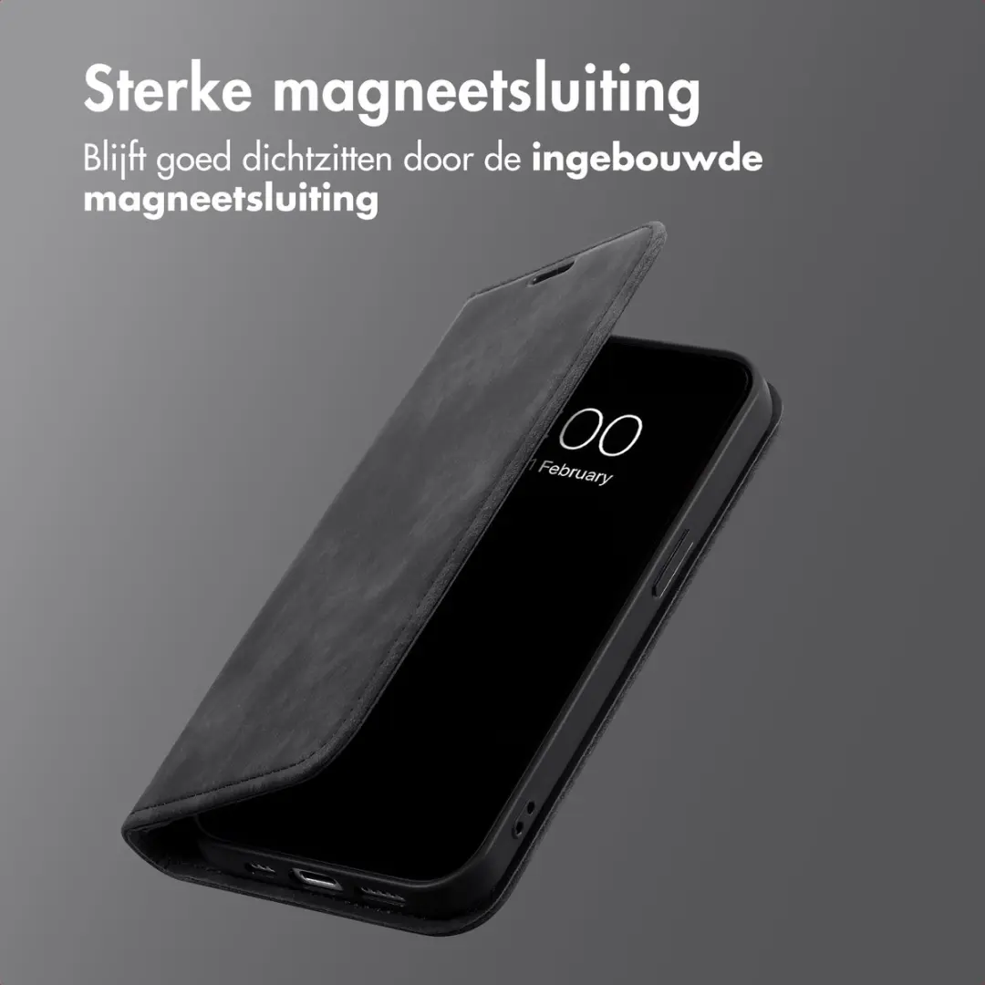 Imoshion Hoesje OnePlus 15 Slim Bookcase - 2 Pasjes - Zwart