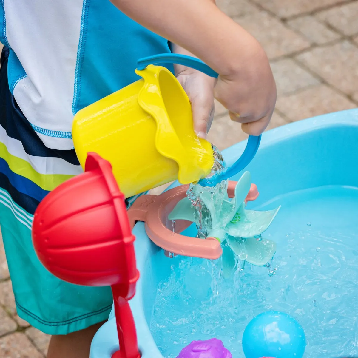 Step2 Double Spin & Showers Watertafel - 15.1L - Turquoise