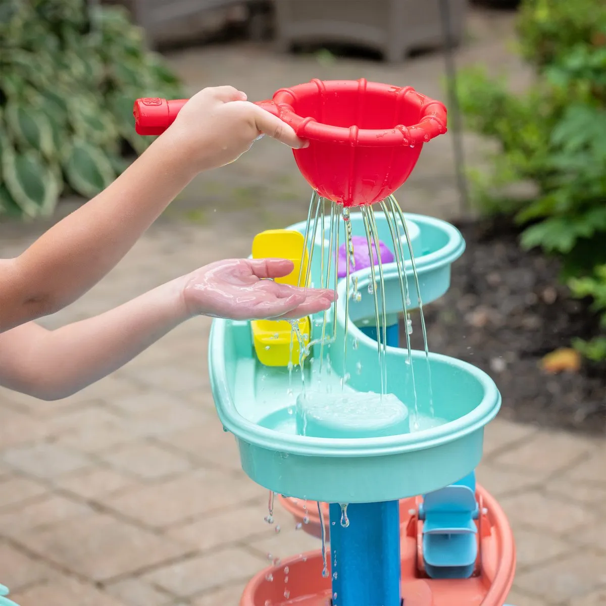 Step2 Double Spin & Showers Watertafel - 15.1L - Turquoise