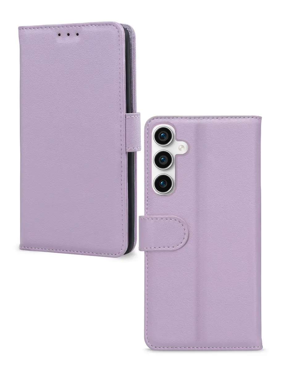 Mobilize Premium Gelly Wallet Bookcase Hoesje Samsung Galaxy S23 FE - Paars - afbeelding 6 van 6