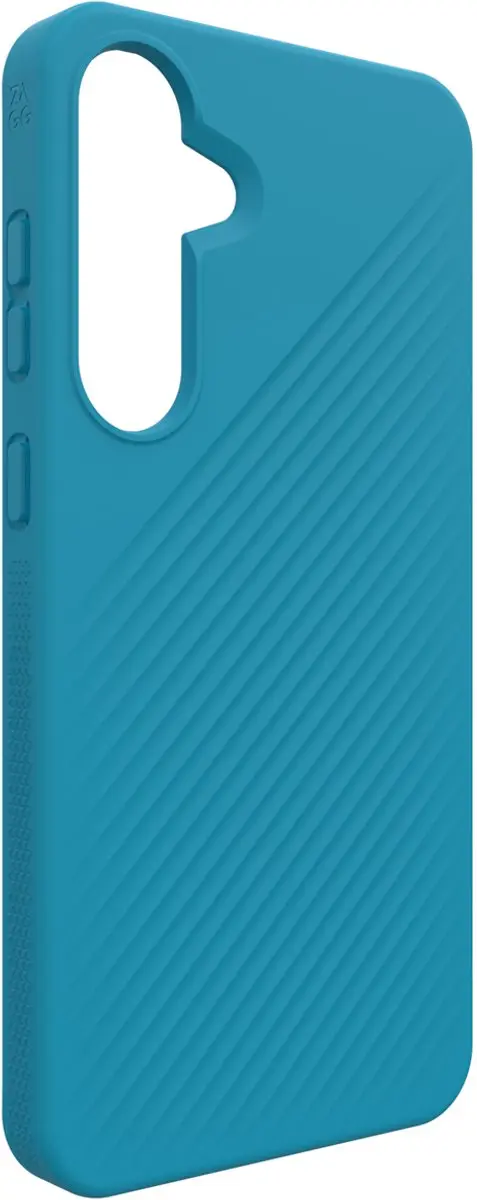 ZAGG Luxe Hoesje Samsung Galaxy S25 Plus - Grafeen Back Cover Blauw