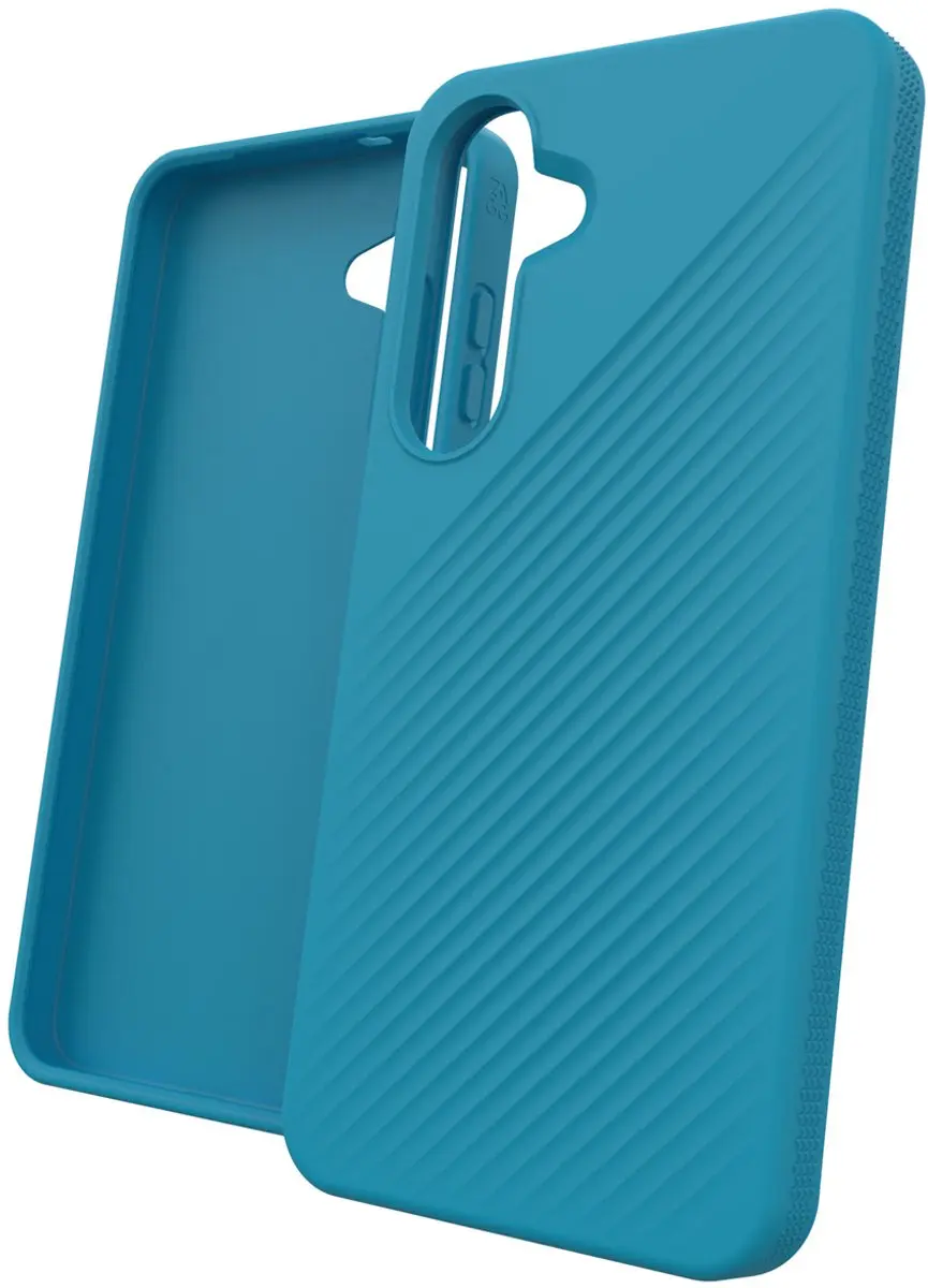 ZAGG Luxe Hoesje Samsung Galaxy S25 Plus - Grafeen Back Cover Blauw