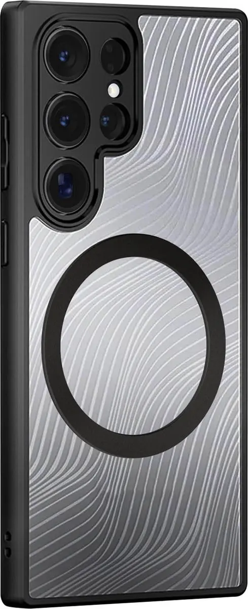 Dux Ducis Aimo Mag Back Cover Zwart - BACK-DUXM-S24U
