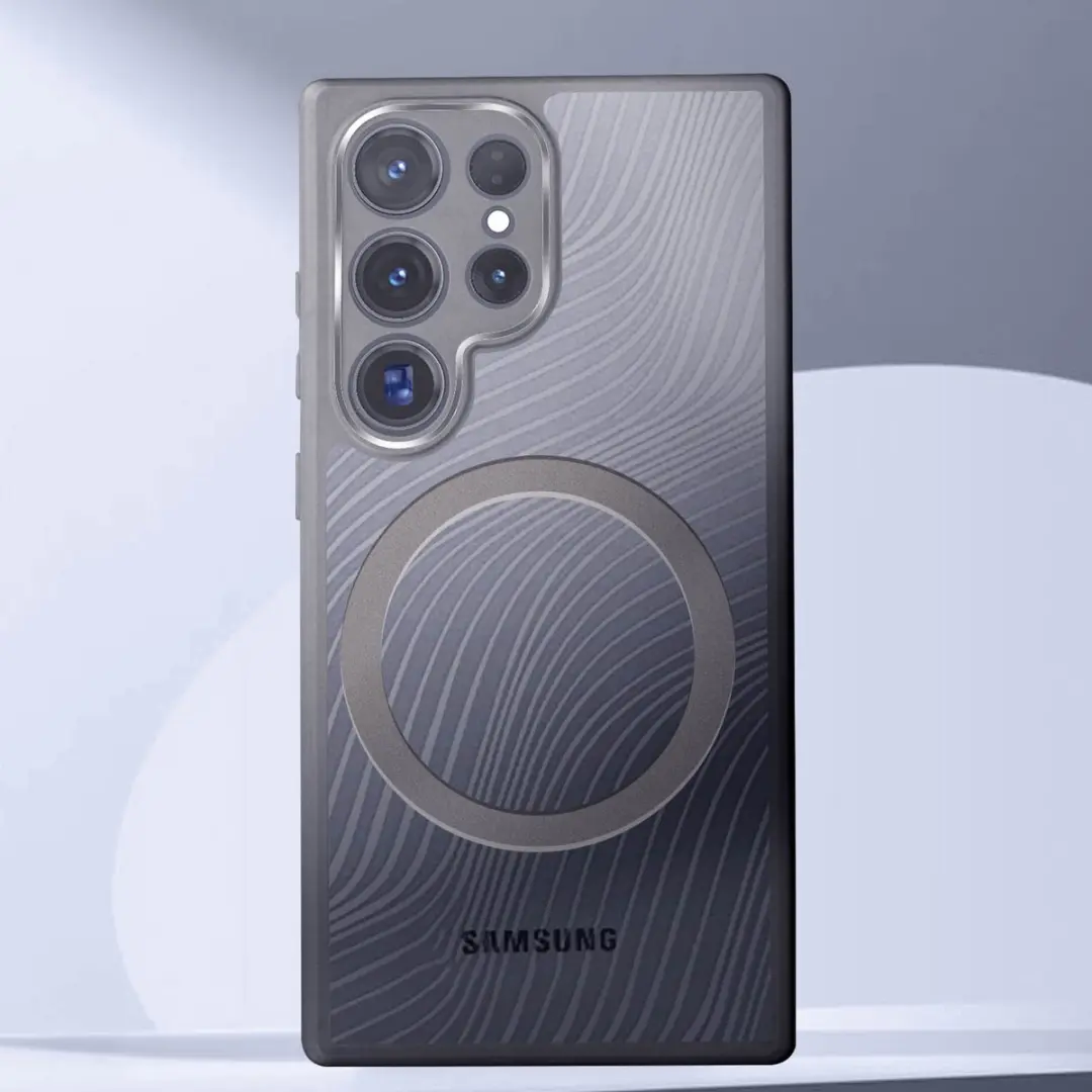Dux Ducis Aimo Mag Back Cover Zwart - BACK-DUXM-S24U