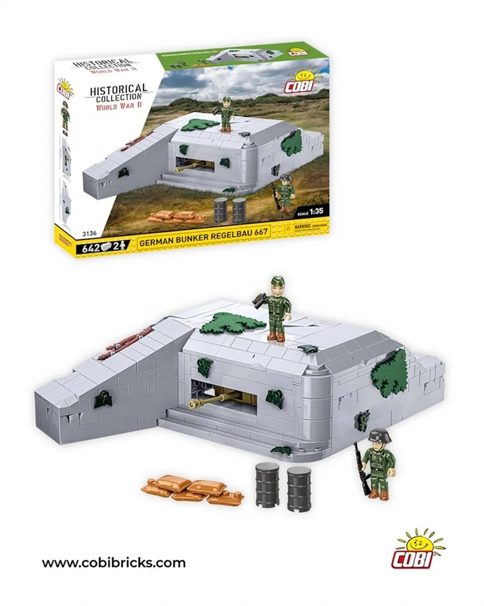 Cobi Atlantikwall Bunker 3136