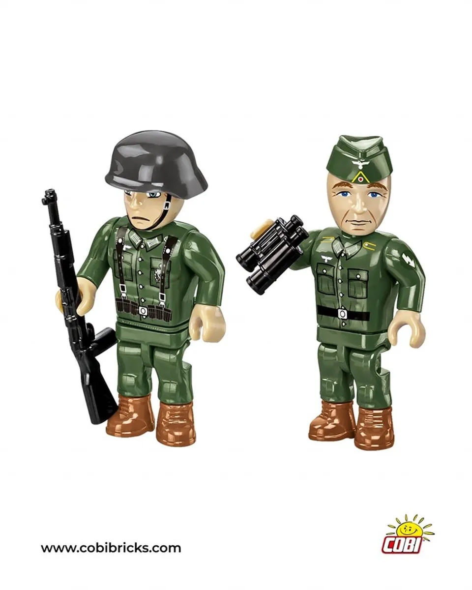 Cobi Atlantikwall Bunker 3136 - 642 Onderdelen