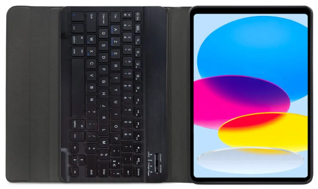 Mobilize iPad 10 (2022) Hoes met Bluetooth Keyboard - Zwart
