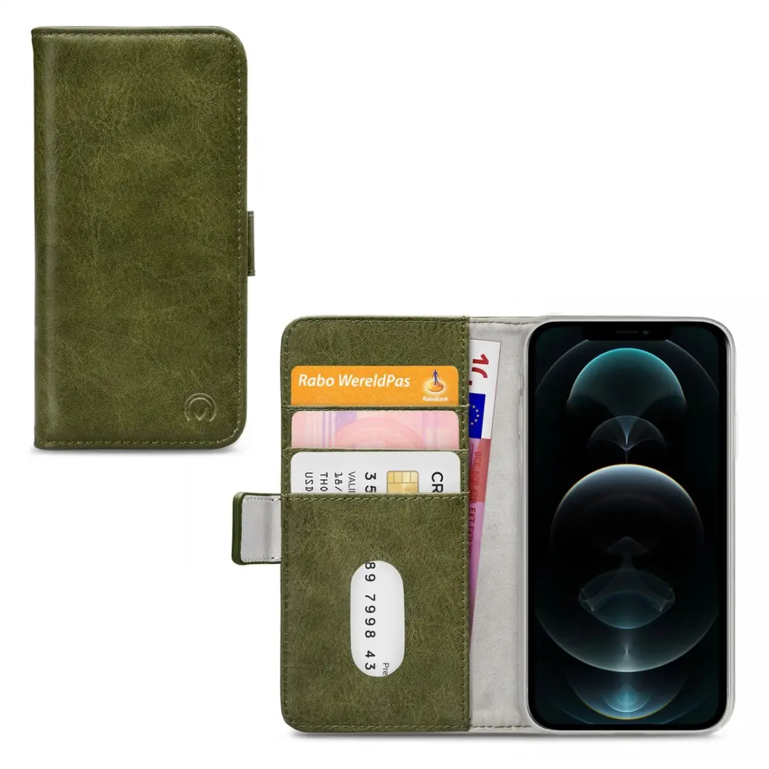 Mobilize Elite Gelly Wallet Book Case iPhone 12 Pro Max - Groen - mpn-8718256935183
