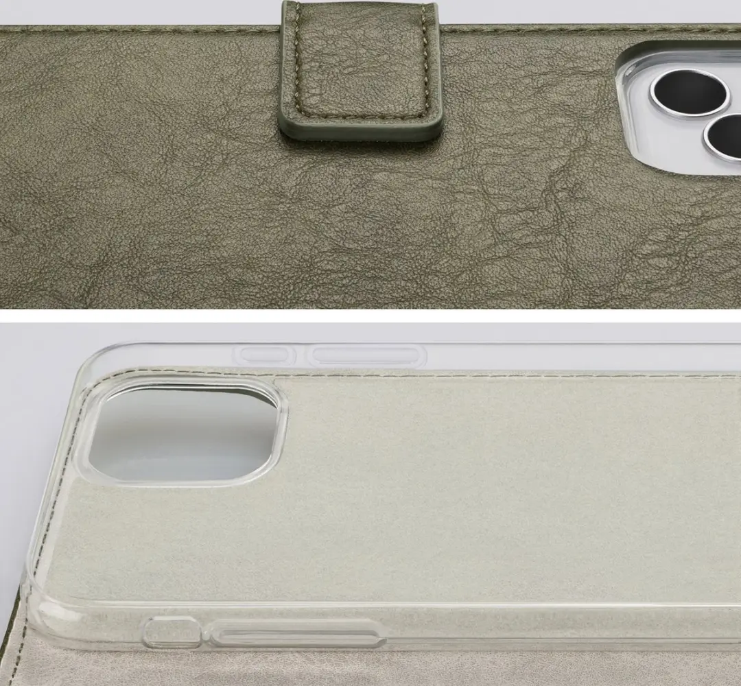 Mobilize Elite Gelly Wallet Book Case iPhone 12 Pro Max - Groen - mpn-8718256935183