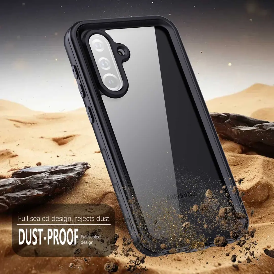Redpepper Dot Plus Hoesje SH00085300 - Samsung Galaxy A56 - Waterdicht - Zwart