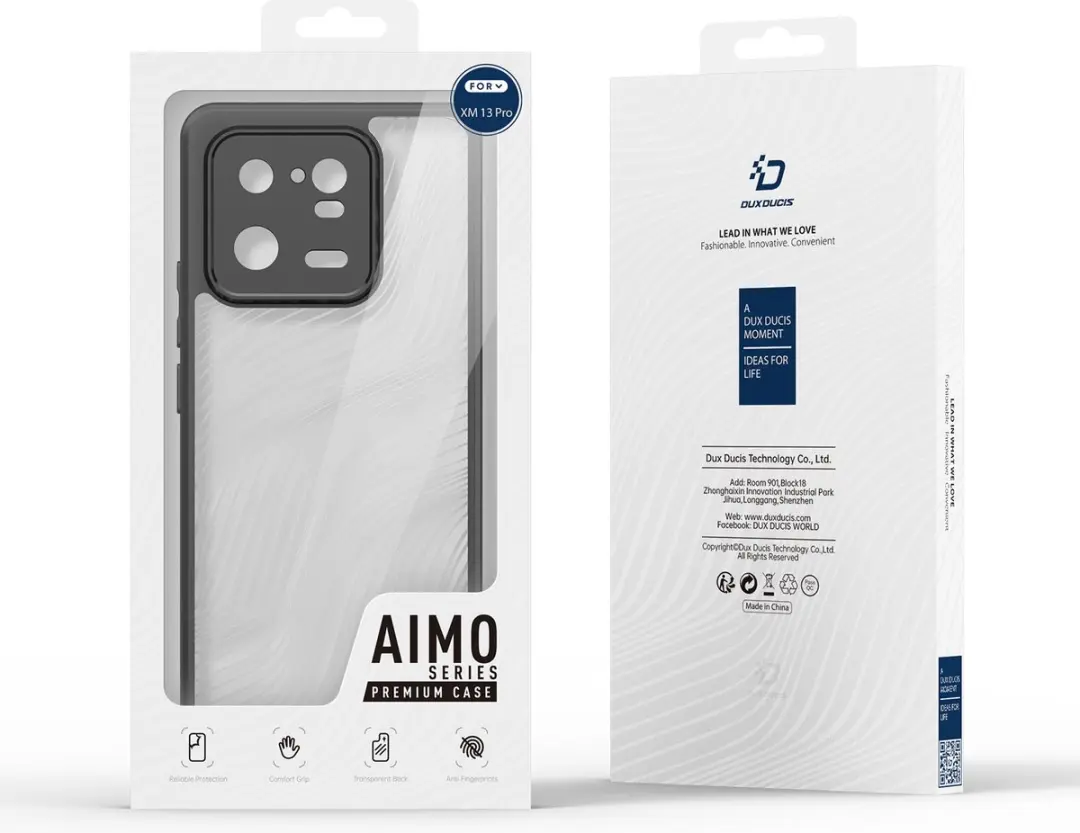 Dux Ducis Aimo Series SH00067758 Telefoonhoesje - Xiaomi 14 - Zwart