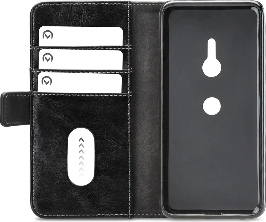 Mobilize Elite Gelly Bookcase Portemonnee Sony Xperia XZ3 - Zwart