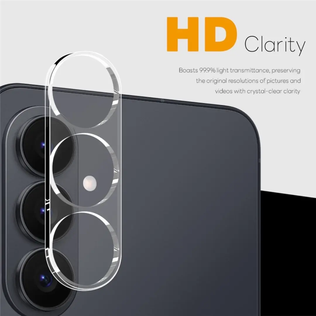 NORTHJO 9H Tempered Glass Camera Lens Protector - Samsung Galaxy S26 - Transparant