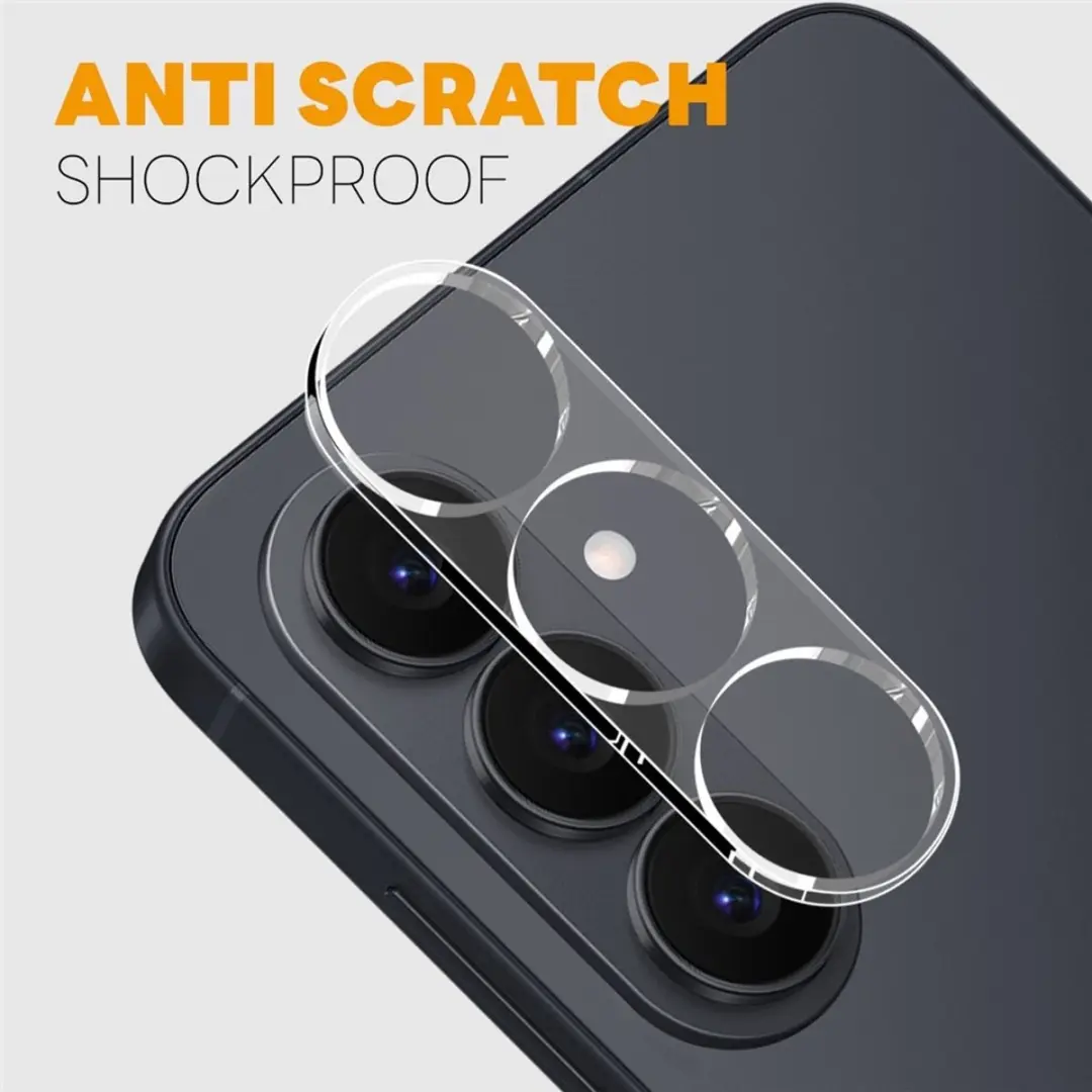 NORTHJO 9H Tempered Glass Camera Lens Protector - Samsung Galaxy S26 - Transparant