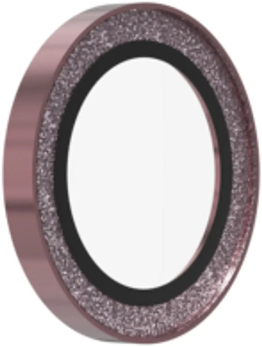 ZAGG Glass Elite Camera Rings iPhone Air - Roze Glitter