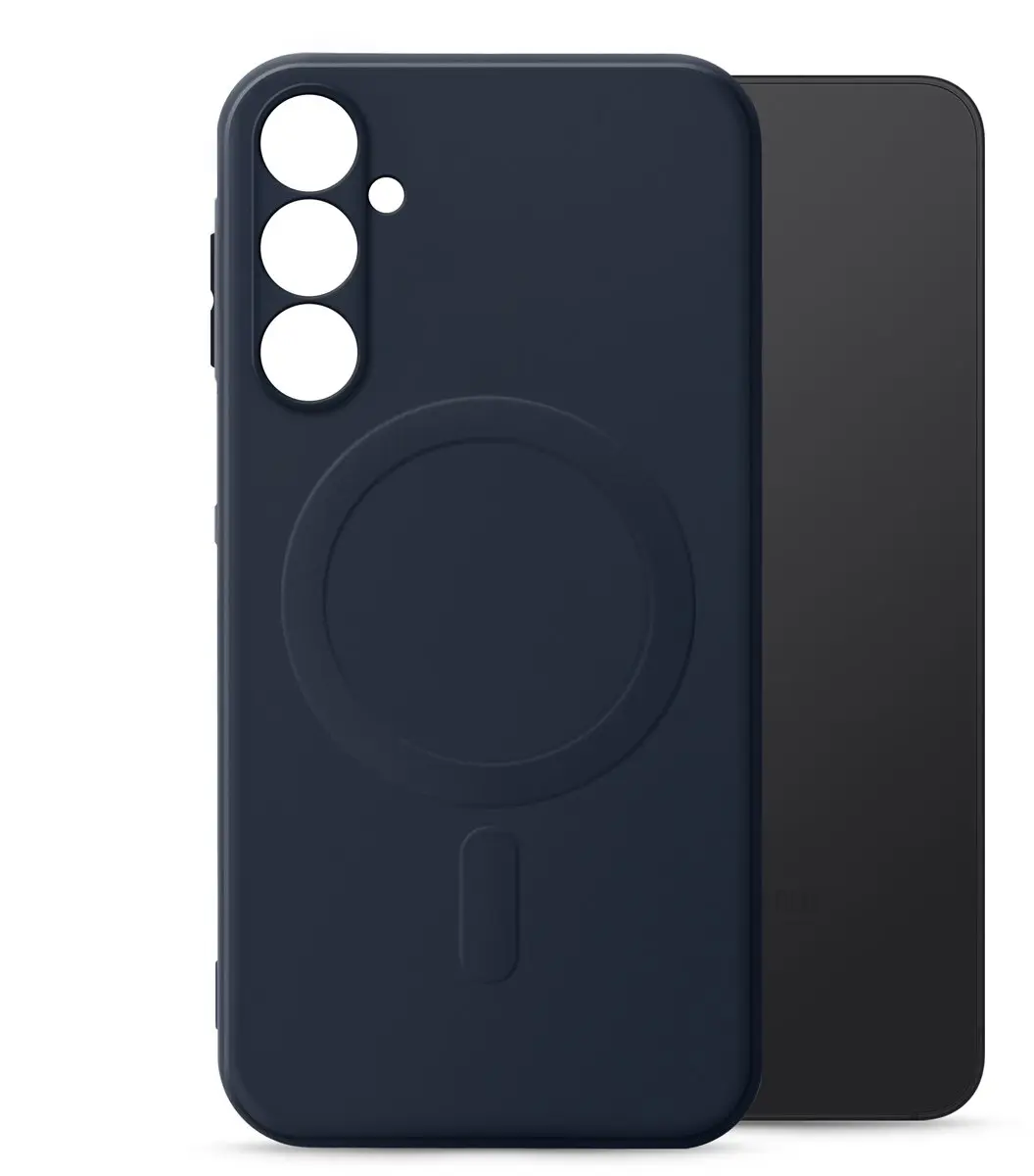 My Style MSPFMCCS0030 Telefoonhoesje - Samsung Galaxy A14 MagSafe - Marineblauw