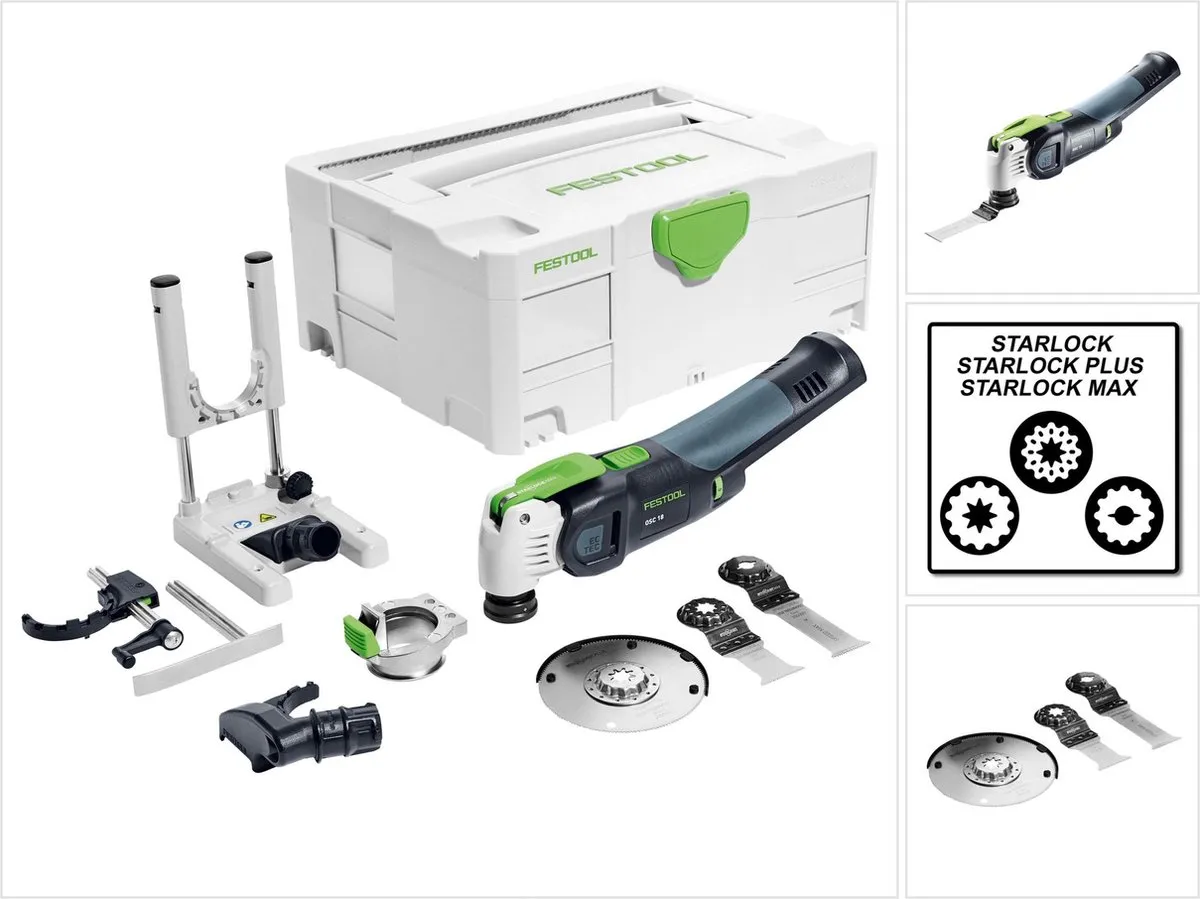 Festool OSC 18 Li OSCILLERENDE ACCU MULTITOOL 576617