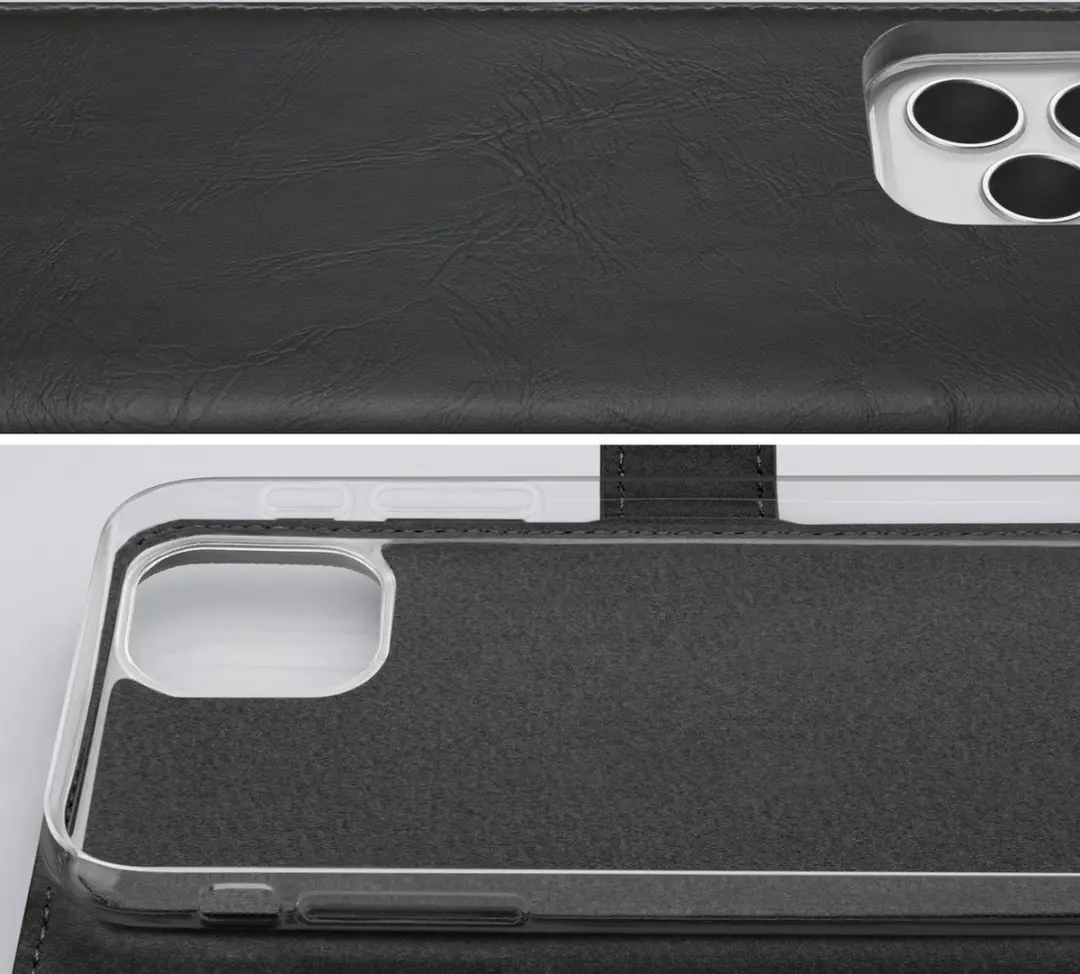 My Style MSFWLT1121 Telefoonhoesje iPhone 11 - 3 Pasjeshouder - Zwart