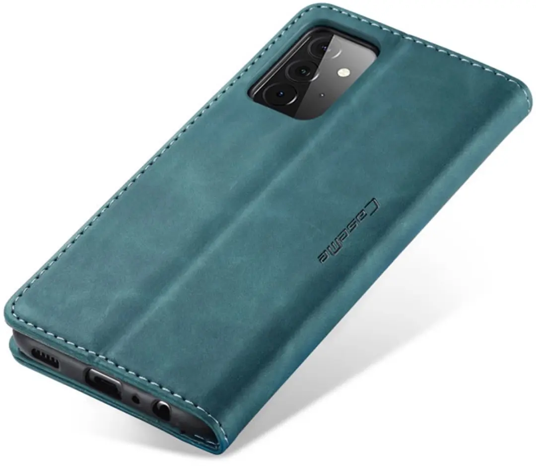Caseme Galaxy A72 5G Wallet Book Hoesje - Magneetsluiting - Licht Blauw A726-13