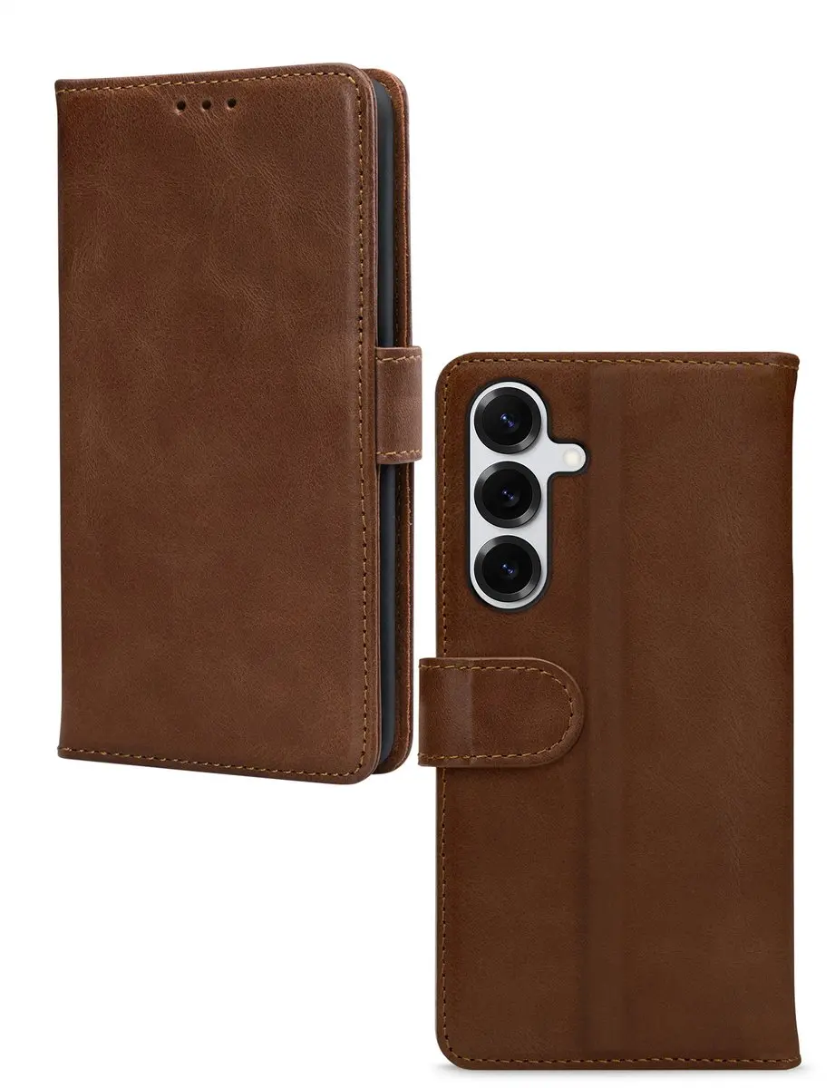 Mobilize MOB-LWBR-GALS25P5G Telefoonhoesje - Samsung Galaxy S25 Plus - Bruin