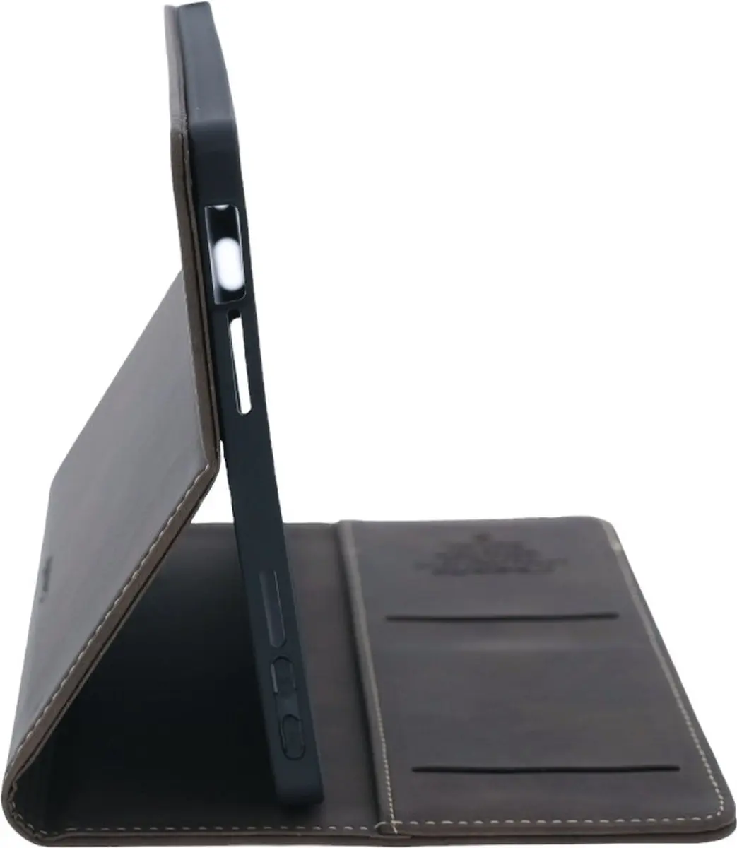 Caseme Bookcase Tablethoes Donkerbruin - iPad Mini 6/7 8.3"