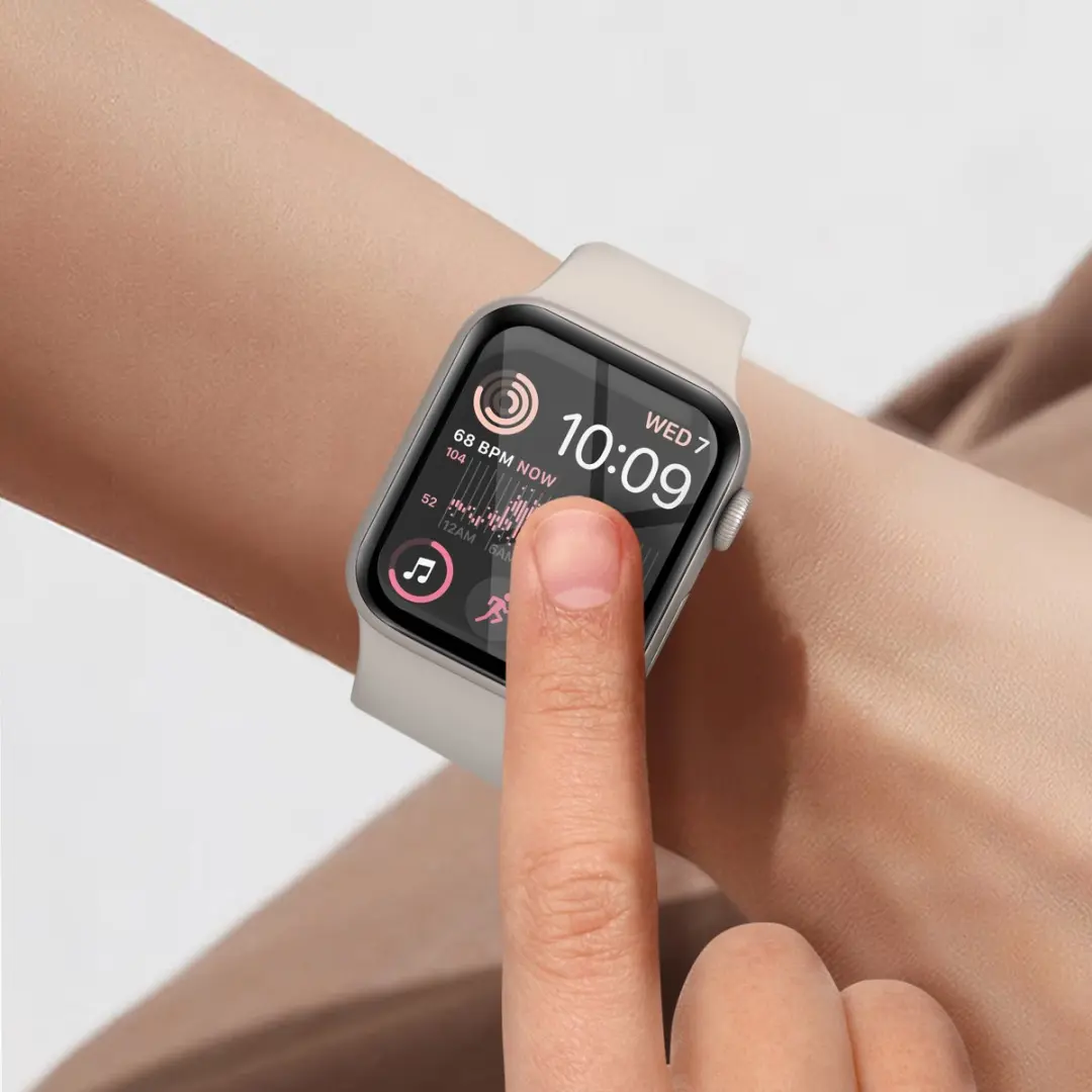 Imak Screenprotector Apple Watch SE 44mm - Zwart