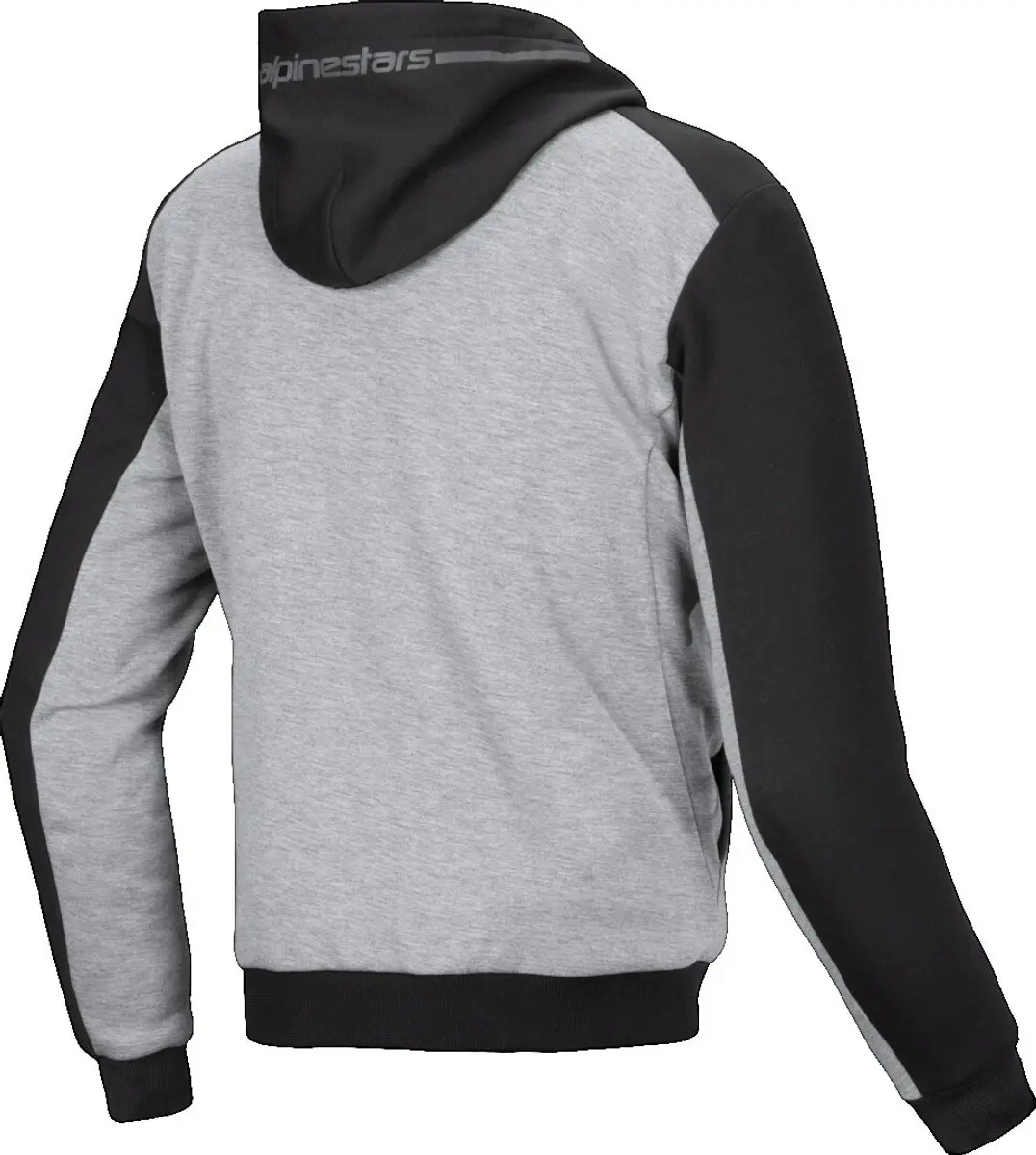 Alpinestars Chrome V2 Duo Motorfiets Hoodie - Grijs/zwart/blauw