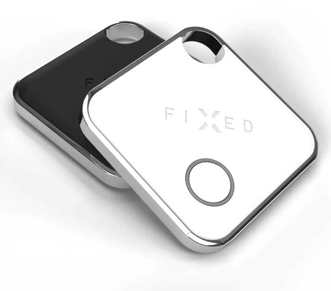 Fixed Tag FIXTAG-DUO-BKWH Bluetooth Tracker - 2 Stuks - Zwart/Wit