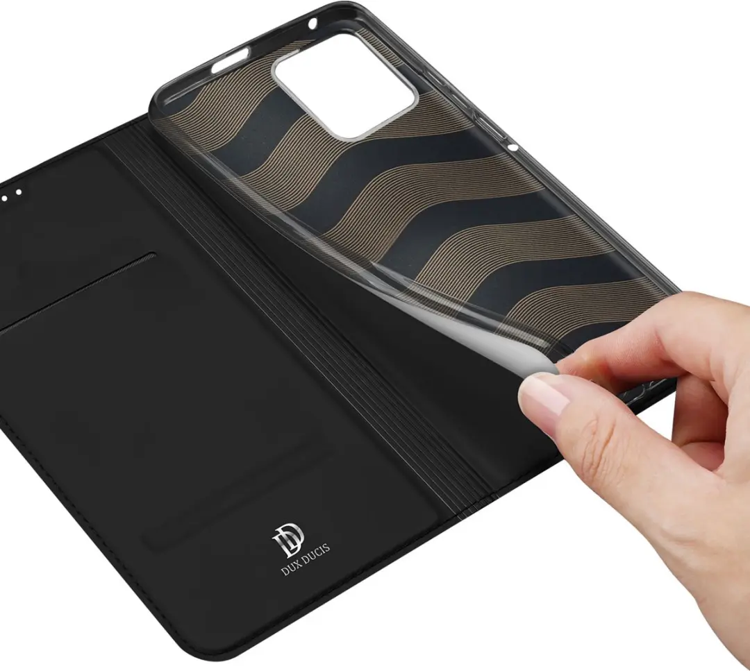 Dux Ducis Skin Pro SH00063635 Hoesje Portemonnee - Motorola Edge 40 Pro - Zwart - afbeelding 6 van 6